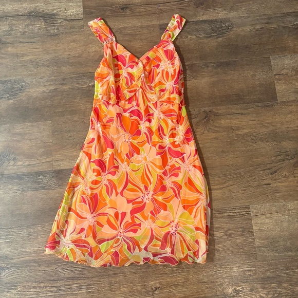 Y2K floral retro dress - Picture 2 of 6